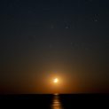 Orage & Red Half Moon